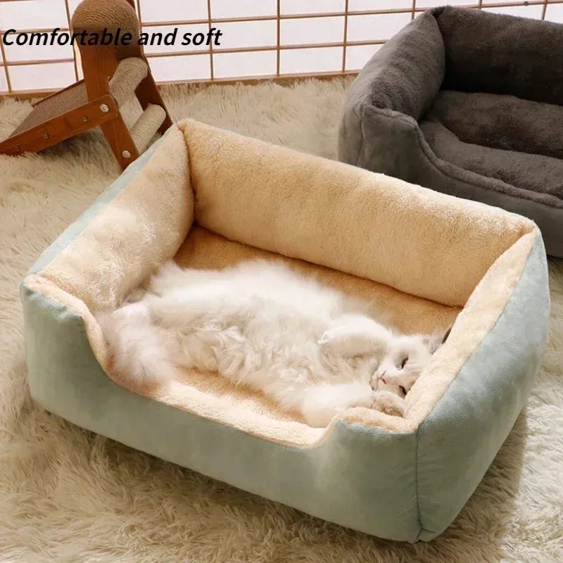 Cama acolchoada para cães e gatos