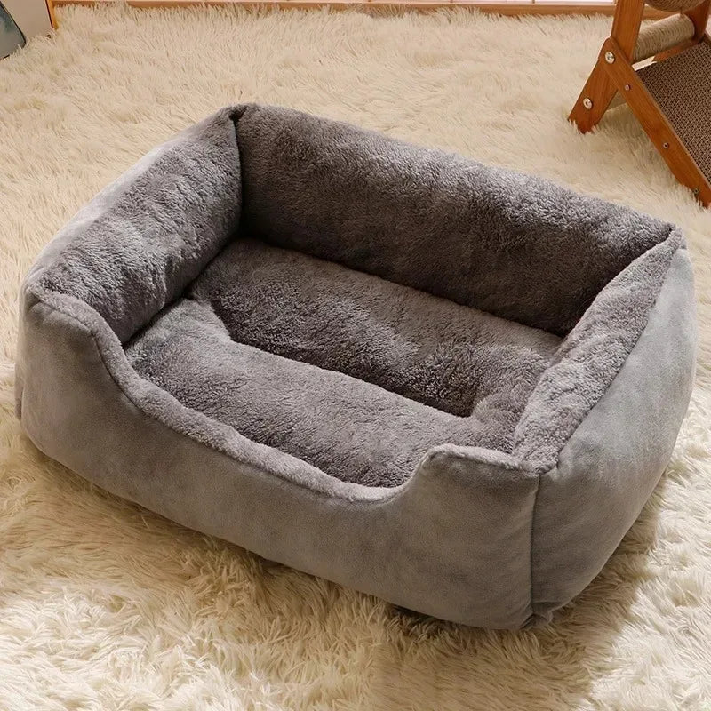 Cama acolchoada para cães e gatos