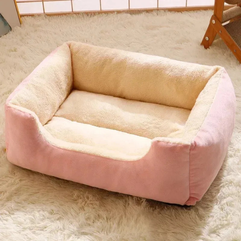 Cama acolchoada para cães e gatos