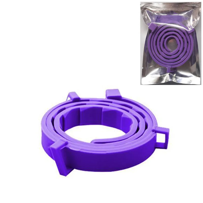 Coleira que aclama cães e gatos ajustável redução de feromônio