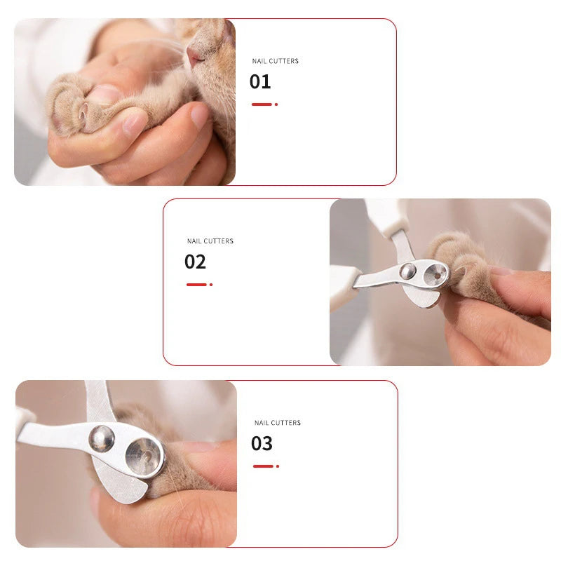 Cortador de unhas para pets sem ponta