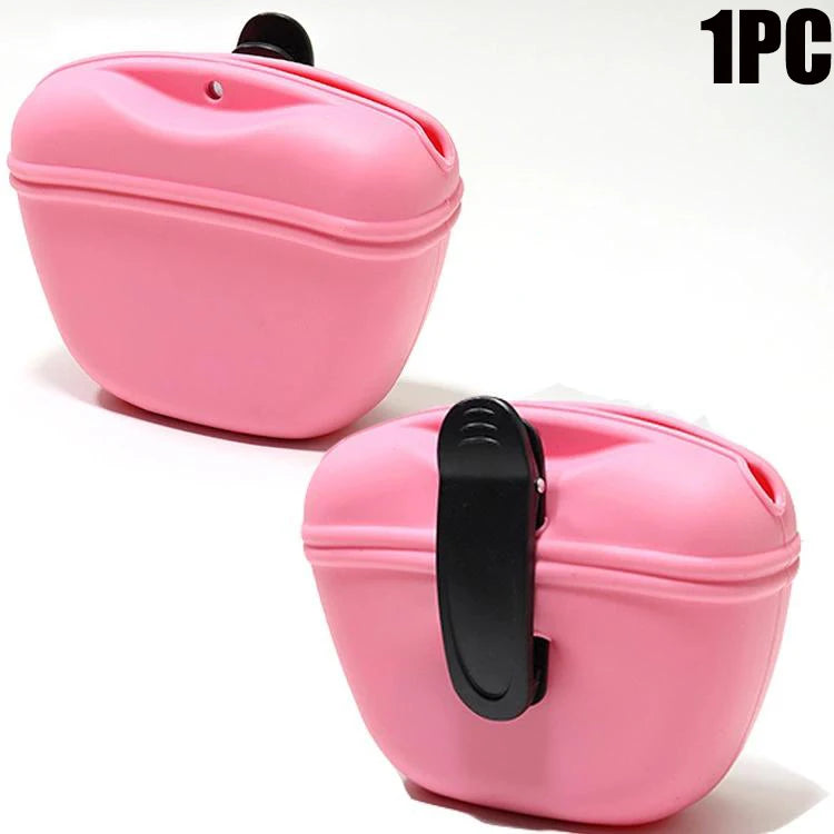 Bolsa de petiscos de cintura armazenador de petiscos para prender na cintura varias cores