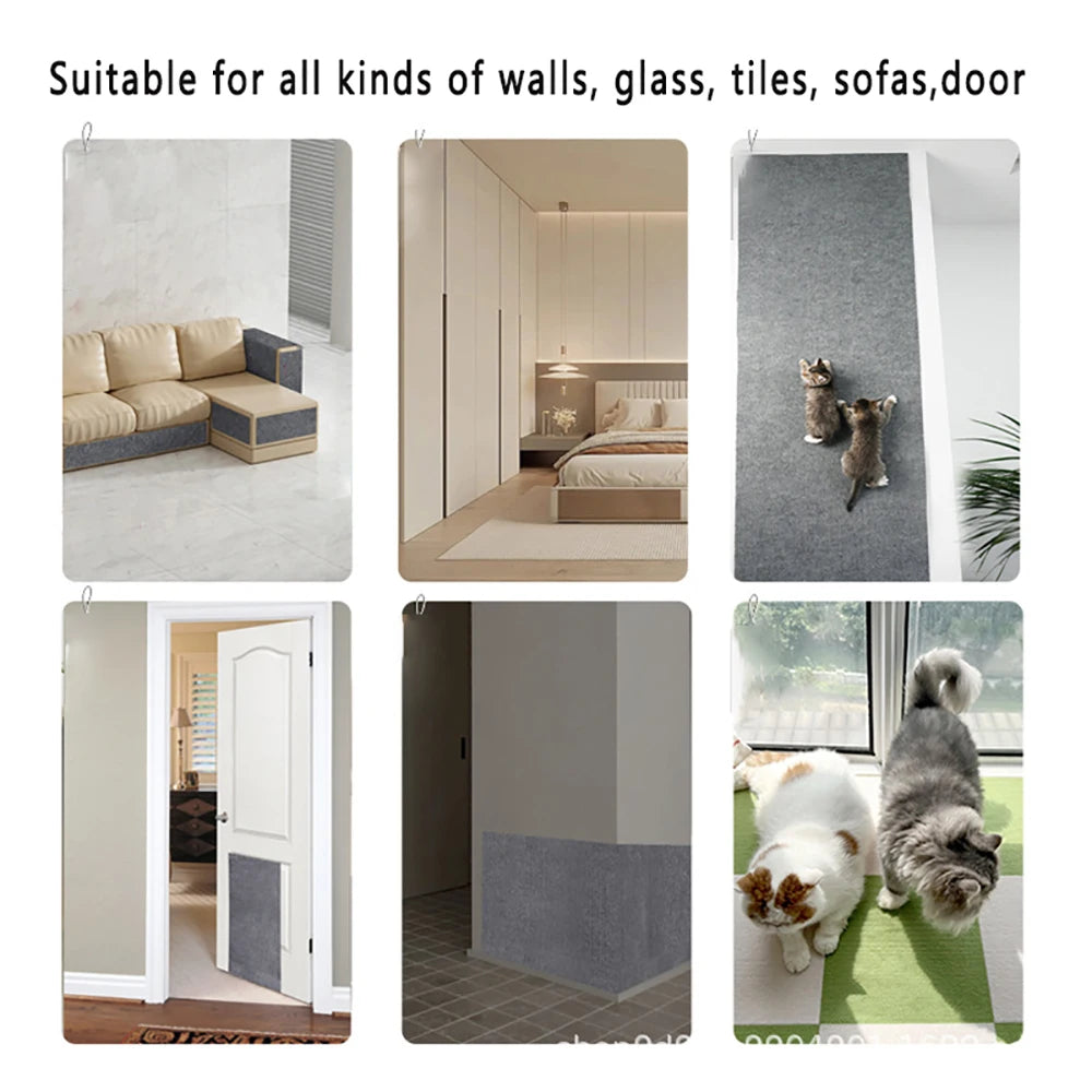 Adesivo arranhador para gatos